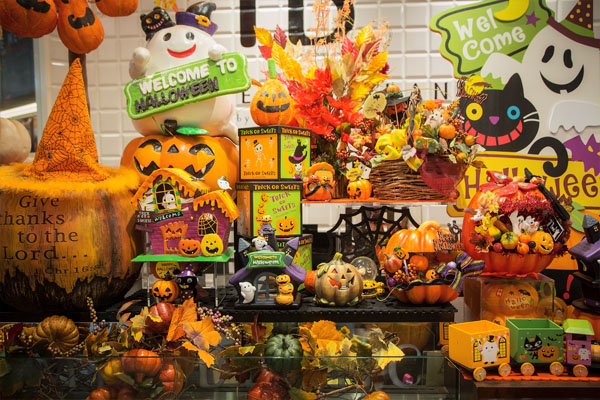 ハロウィン店内